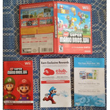 Somente Capa Panfletos E Estojo New Super Mario Bros Wii