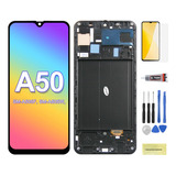 Pantalla Completa Para Samsung A50 A505 Con Marco