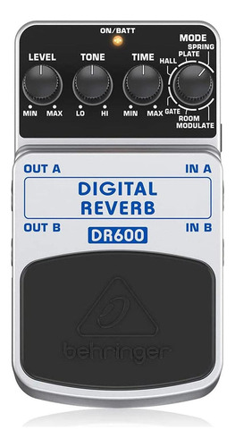 Pedal Behringer Digital Reverb Dr600