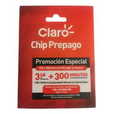 Chip Claro Paquete 10 Unidades 50 Min + 1 Gb + Redes S.