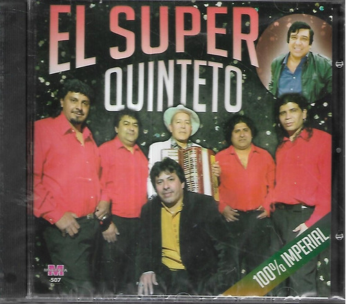 El Super Quinteto Album 100 % Imperial Sello Magenta Cd Nuev