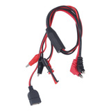 Conector Tipo Banana A Clip Cocodrilo, 2 Piezas