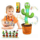 Cactus Bailarin Imita Voz Recargable Usb Juguete Bebes Niños