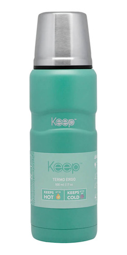 Termo Keep Ergo 500 Ml Acero Inoxidable