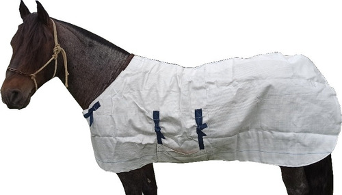 Capa Para Cavalo De Saco Branco (bag) Para Cavalo Arabe