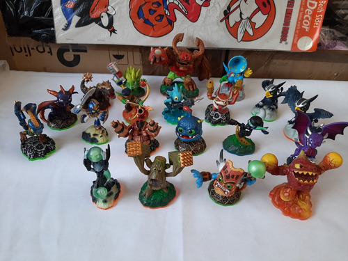 20 Figuras De Skylanders Usados Y Funcionan En Buen Estado