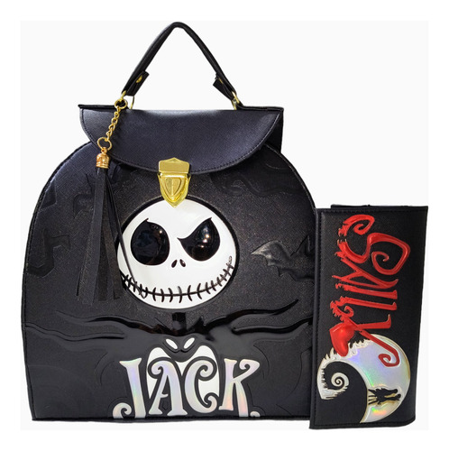 Sally Del Maravilloso Mundo De Jack Bolsa + Cartera 