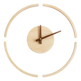 Reloj De Pared De Madera De 14 Pulgadas Vintage Moderno
