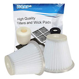 Paquete De 2 Filtros Hqrp Compatibles Con Black & Decker Cyc