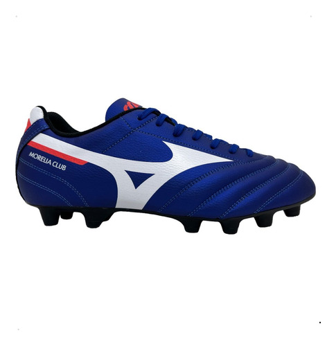 Chuteira Mizuno Morelia Club Md Campo Adulto - Azul