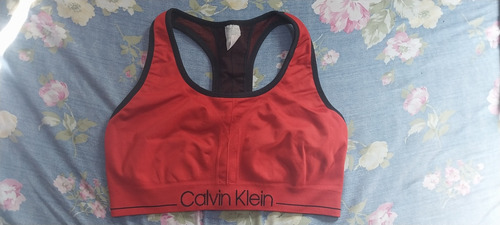 Corpiño Deportivo Calvin Klein No Akiabara Paula Ginebra Ona