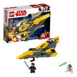 Set De Construc Lego Star Wars Anakin S Starfighter 75214