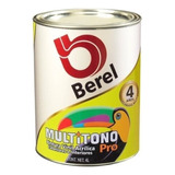 Galón De Pintura Vinilica Multitono Pro En Blanco Berel