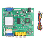 Placa Convertidora De Vídeo Rgb/cga/ega/yuv A Vga Hd De Jueg