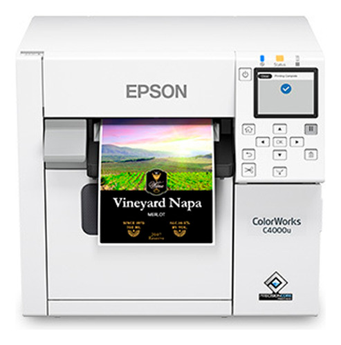 Impresora De Etiquetas A Color Epson Colorworks Cw-c4000