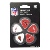 Nfl Arizona Cardinals - Púas De Guitarra, Paquete De 10