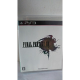 Ps3 Final Fantasy Xiii Videogame Japones Anime Rpg Juego