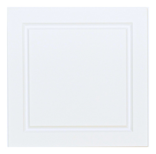 Kit 20 Placas Modelo Autocolante Premium 50cm X 50cm Branco