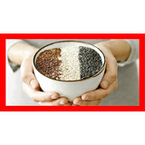 900 Sementes Quinoa: Branca Preta E Vermelha Super Alimento!