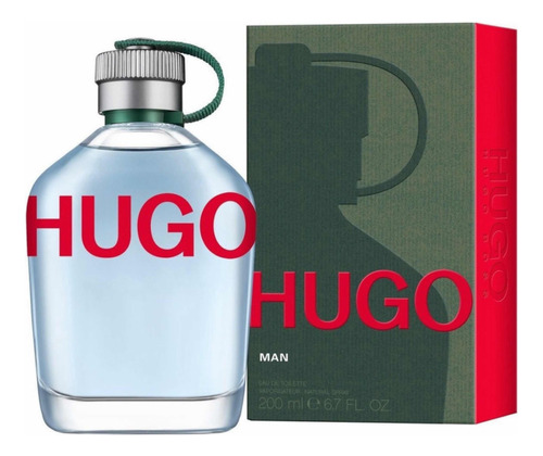 Hugo Boss Man Clássico Edt 200 Ml Para  Hombre
