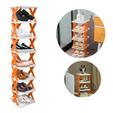 Zapatera Armable Organizador De Zapatos 8 Niveles Multiusos