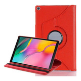 Estuche 360 Para Tablet Samsung  Tab A8 Sm-t290/t295 - Rojo