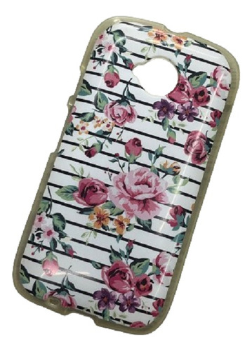 Funda Basica Tpu Estampada Para Celular Motorola Moto E2