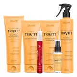 Kit 05 Produtos Trivitt Profissisional Itallian Faça Em Casa