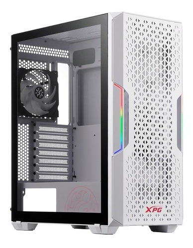 Gabinete Xpg Starker Air C/ventana  Midi-tower Color Blanco