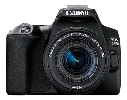 Camara Canon Eos 250d Dslr Kit Con Lente 18-55mm Iii