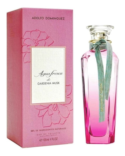 Agua Fresca De Gardenia Musk Adolfo Dominguez 120ml. Edt 