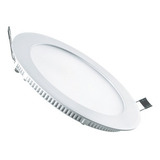 Focos Led Embutido 12w Redondo Luz Fria Pack 3 Und