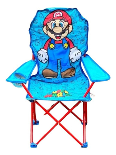 Silla Infantil Plegable Mario Bross