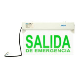 Cartel Salida De Emergencia Led Luminoso Sica