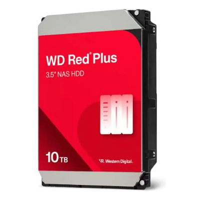 Disco Duro Nas Western Digital Red Plus 3.5 , 10tb, Sata Ill Rojo | Envío gratis