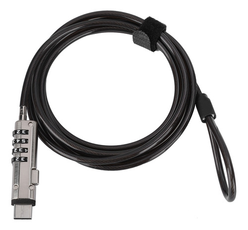 Computadora Notebook Cable Lock 4 Para Desbloquear La Contra