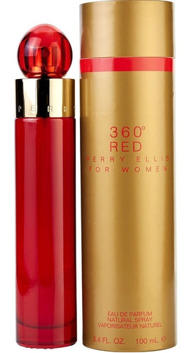 360 Red For Women By Perry Ellis Eau De Parfum 100 Ml 