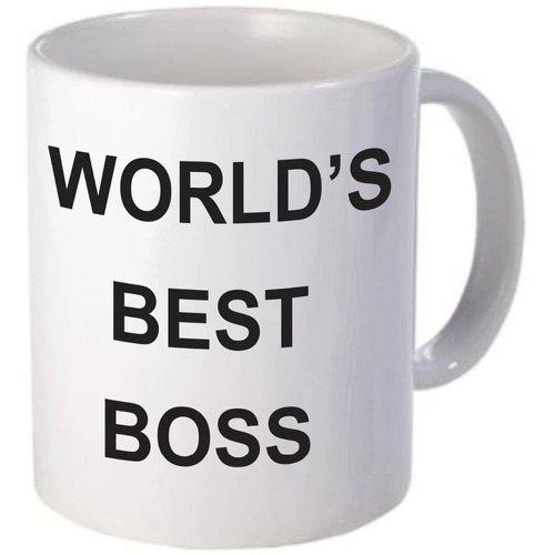 Taza De Ceramica The Office The Worlds Best Boss