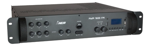 Amplificador Potência Nca Pwm 1600 Fm Bluetooth 400w 4 Ohms Potência De Saída Rms 400 W 110v/220v