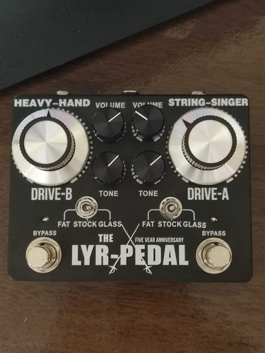 Pedal Ly Rock The Duellist Clone V2 Overdrive