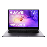 Laptop Huawei Matebook D14 I5 11.5va Gen 8gb + 512ssd Gris Color Gris Espacial
