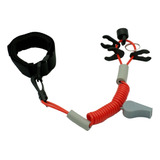 Barco Fueraborda Motor Start Stop Kill Lanyard Con 4 Llaves