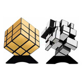 Cubo Rubik Mirror Espejo 3x3 De Tercer Orden Puzzle 2pcs