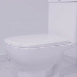 Tampa De Vaso Sanitário Com Fechamento Suave Soft Close Icasa Etna Branco