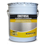 Cretosil Recubrimiento Anticorrosión Para Fierro Metal 19 Lt