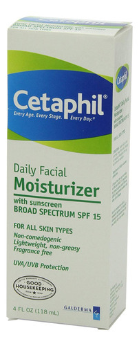 Protector Solar Facial Cetaphil All Skin Types Spf 15 Hidrat