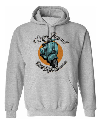 Sudadera Con Gorro De Manejar Con Estilo Motoneta 909