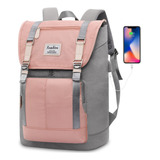 Mochila Para Laptop Para Mujer, Mochila Escolar De 17 Pulgad