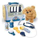 Kit Veterinario Doctor Play Set Para Niños, Juguete Para [u]