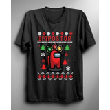 Polera De Amoung Us Impostor Navidad